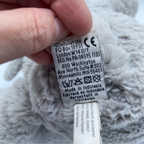Jellycat Medium Fuddlewuddle Mouse Soft Grey Retired Rare Plush Stuffed Animal - Picture 14 of 14